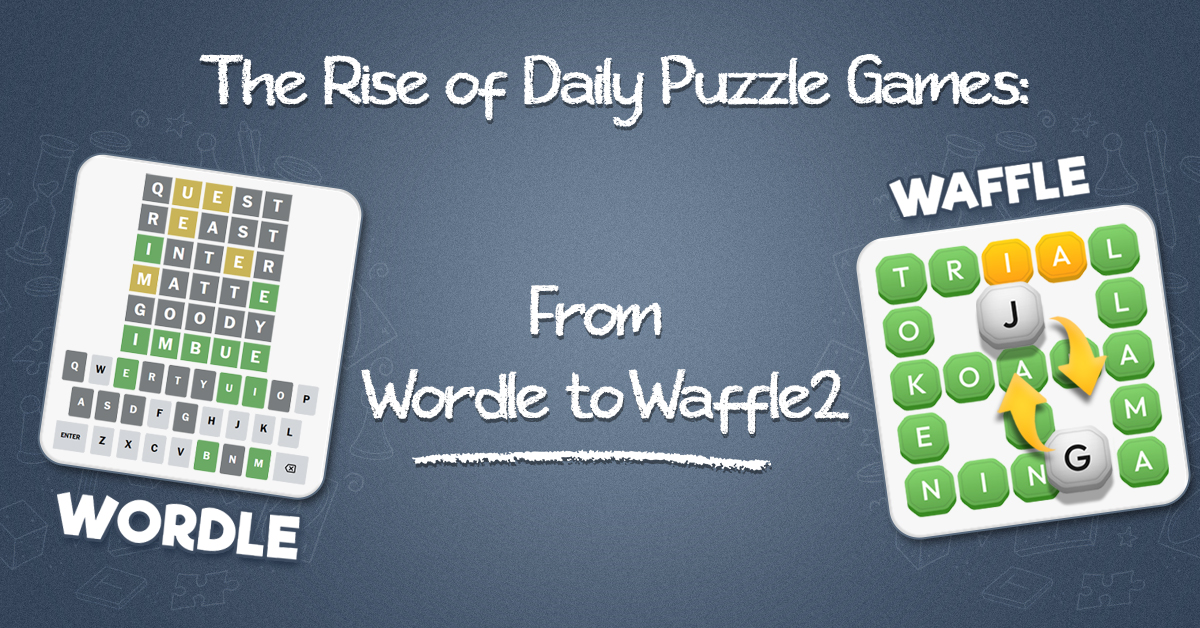 An image depicting Wordle and Waffle2